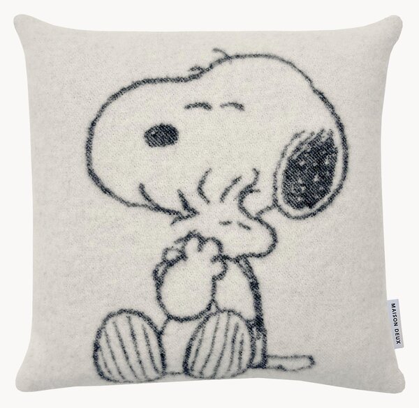 Copricuscino in lana Peanuts Hug