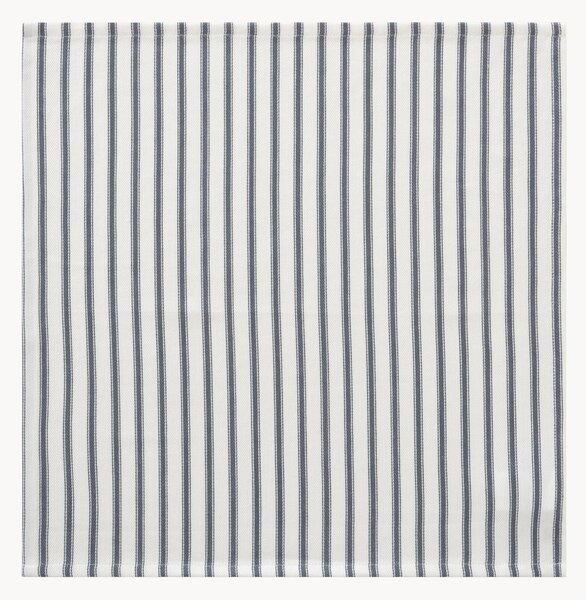 Set di 4 tovaglioli in cotone a righe Henri