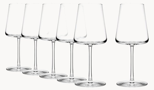 Set di 6 bicchieri da vino rosso Power