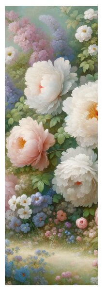 Quadro su tela – Armonia floreale in toni pastello
