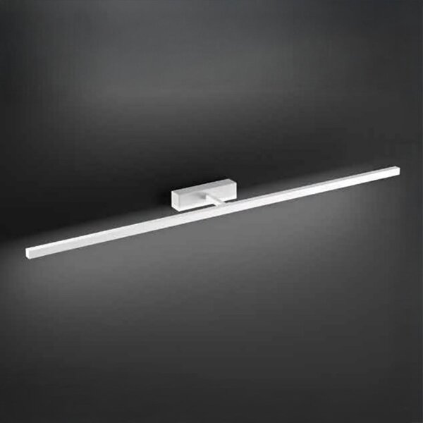 Applique perenz riga 8044 b ct led cct 1680lm ip44 diffusore orientabile metallo bianco opaco - Perenz