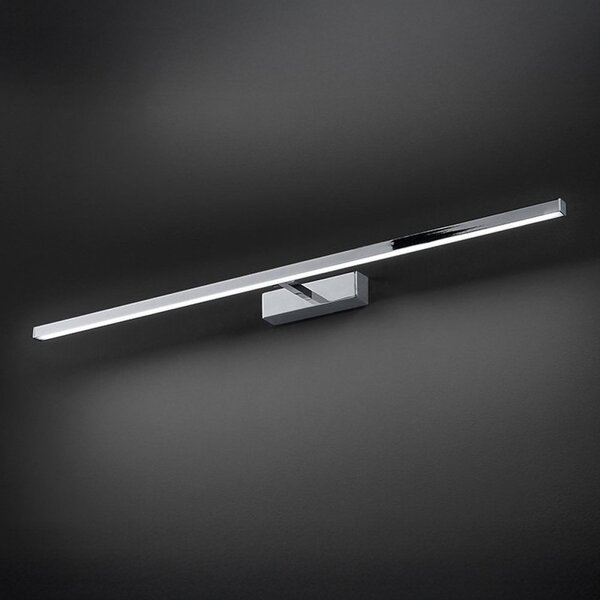 Applique perenz riga 8044 cl ct led cct 1680lm ip44 diffusore orientabile metallo cromo lucido - Perenz