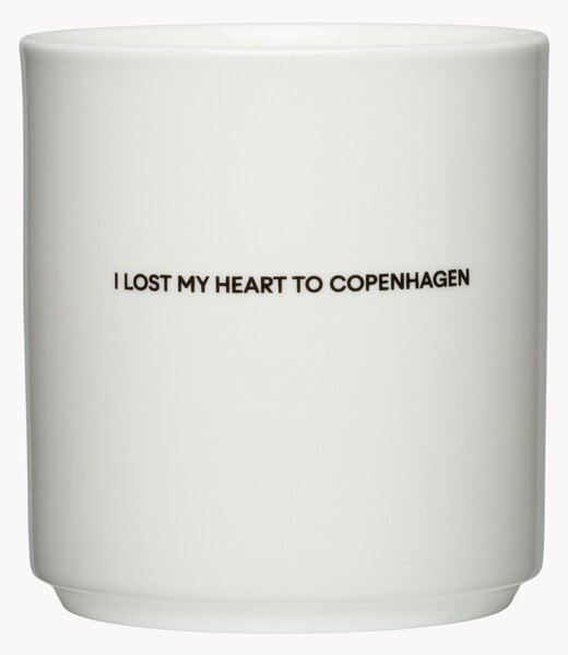 Tazza con scritta I Lost My Heart