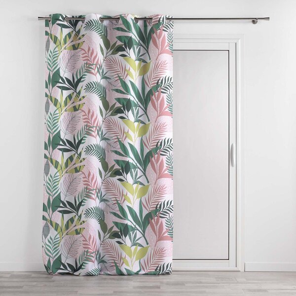 Tenda verde e rosa 140x260 cm Assana – douceur d'intérieur