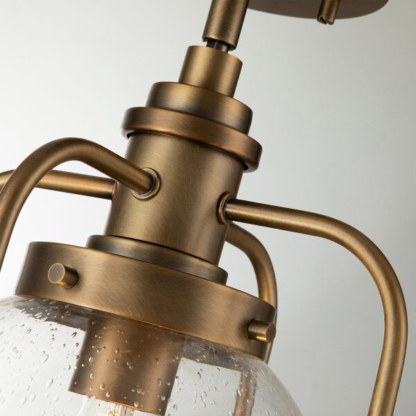 Quintiesse QN-TRIOCENT-P-NBR-Ven. Lampada da esterno su asta TRIOCENT 1xE27/40W/230V IP44 bronzo