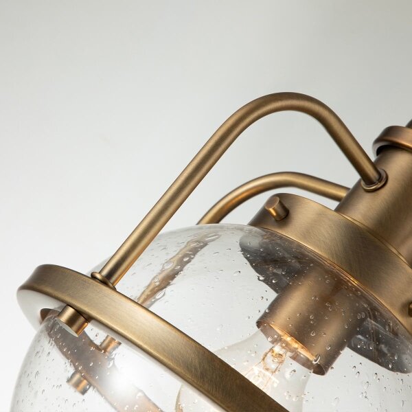 Quintiesse QN-TRIOCENT-P-NBR-Ven. Lampada da esterno su asta TRIOCENT 1xE27/40W/230V IP44 bronzo