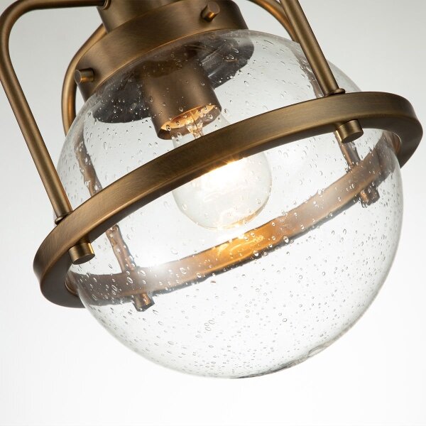 Quintiesse QN-TRIOCENT-P-NBR-Ven. Lampada da esterno su asta TRIOCENT 1xE27/40W/230V IP44 bronzo