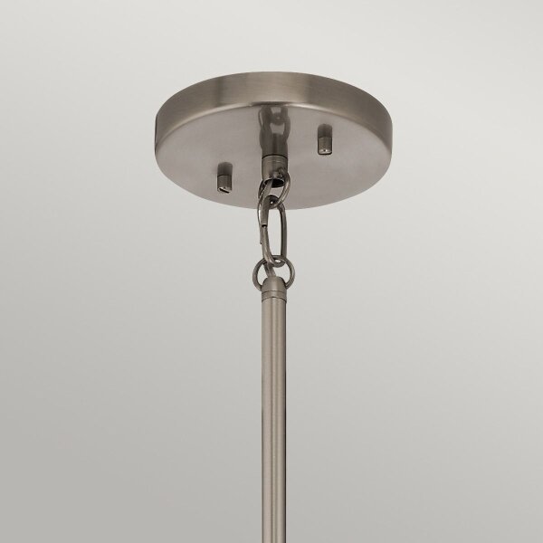 Quintiesse QN-KARLEE3 - Lampadario a stelo KARLEE 3xE14/60W/230V cromo satinato