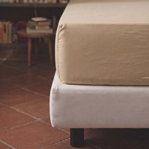 Completo Lenzuola MATRIMONIALE - 250X290 175X205 2 FEDERE 50X80 Macroflowers TORTORA Raso Di Cotone Caleffi