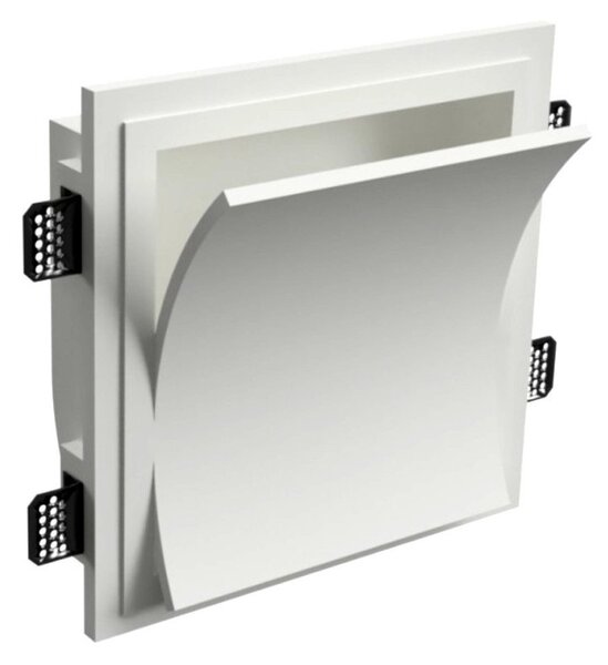 Applique gesso lampadari bartalini able 155 r7s led biemissione verniciabile - Lampadari Bartalini Gesso