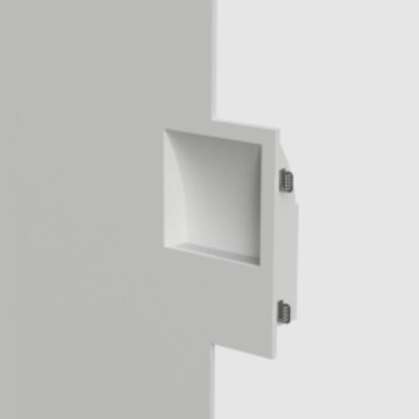 Applique gesso lampadari bartalini atinnas 057 led monoemissione verniciabile - Lampadari Bartalini Gesso