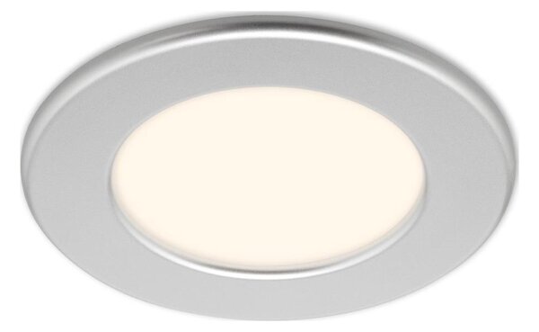 Briloner 7049014 - Plafoniera LED da incasso per bagno 6W/230V IP44 cromo opaco