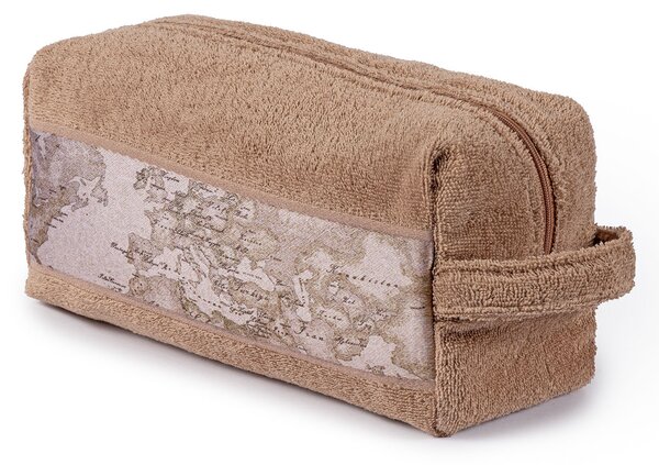 Set Beauty Asciugamano Con Ospite STANDARD Geo Country UNICA Cotone Caleffi