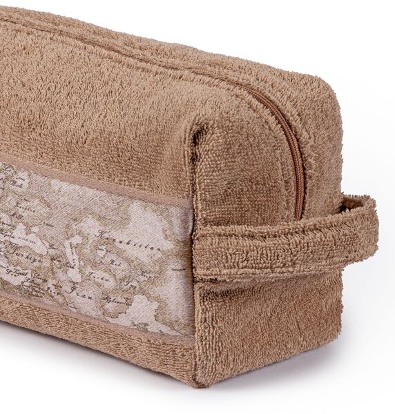 Set Beauty Asciugamano Con Ospite STANDARD Geo Country UNICA Cotone Caleffi