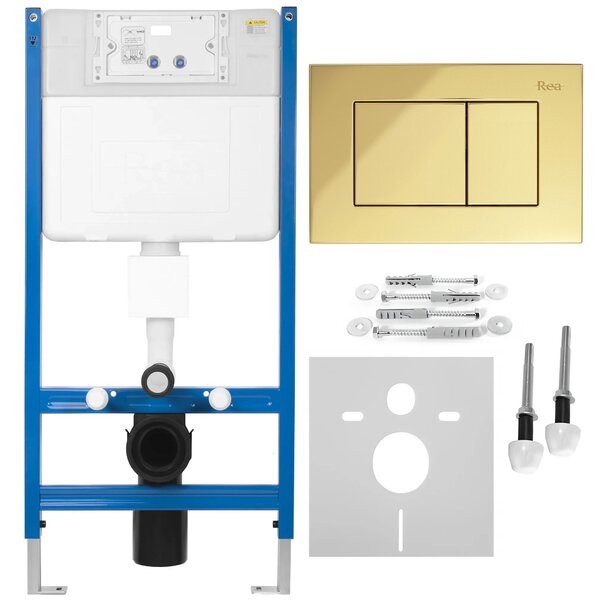 Telaio WC da incasso K011A-Q Rea J Gold