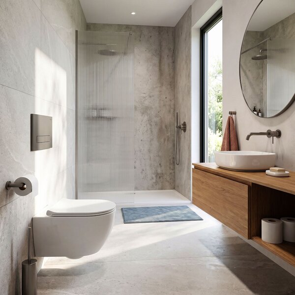 Pulsante per supporto set da incasso WC Rea HD K011A-Q e Slim 024N Titan