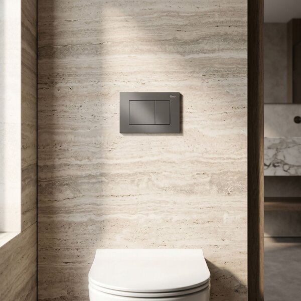 Pulsante per supporto set da incasso WC Rea J K011A-Q e Slim 024N Titan