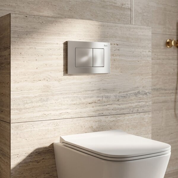 Pulsante per supporto set da incasso WC Rea J K011A-Q e Slim 024N Satin