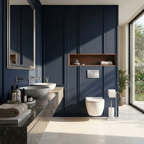 Pulsante per supporto set da incasso WC Rea J K011A-Q e Slim 024N Satin