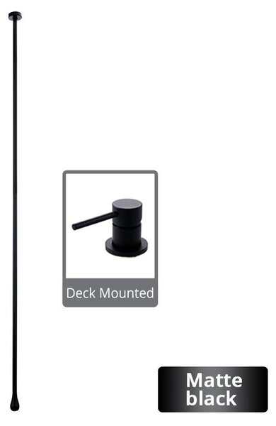 Miscelatore per lavabo da bagno – Montaggio a parete o a soffitto. Miscelatore monocomando – Installazione a incasso. Acqua calda e fredda. Realizzato in ottone massiccio. Finitura: nero opaco