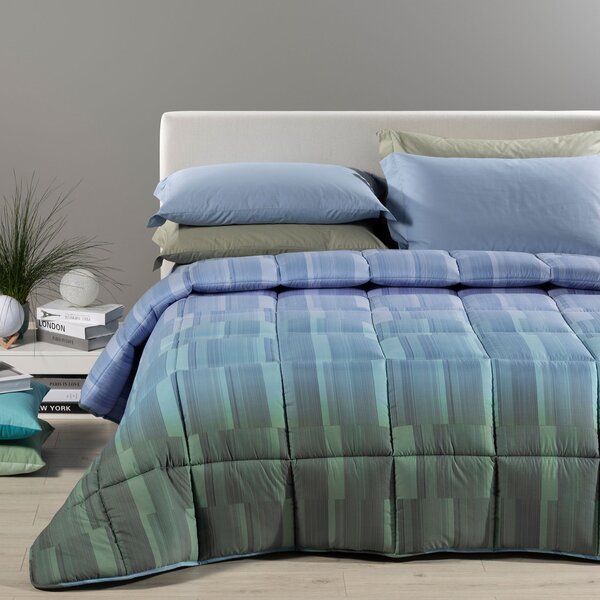 Trapunta MATRIMONIALE Cloris LAGUNA Microfibra Caleffi