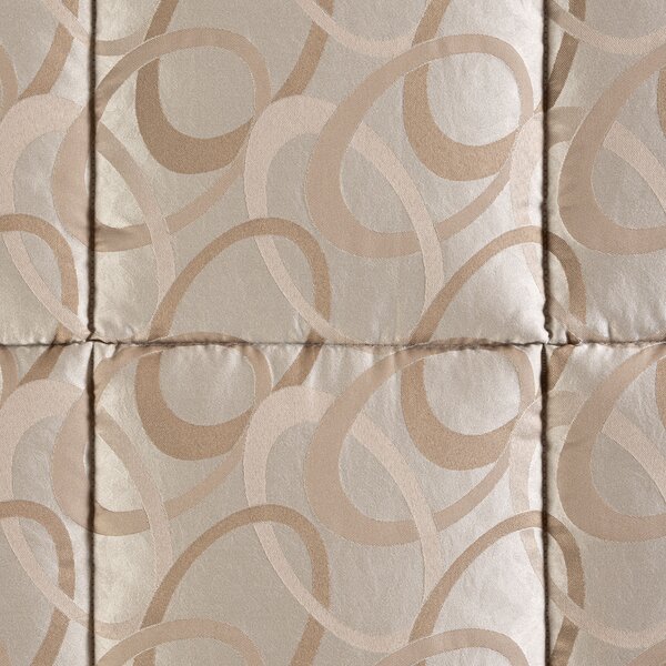 Trapunta MATRIMONIALE Agata BISCOTTO Raso Jacquard Caleffi