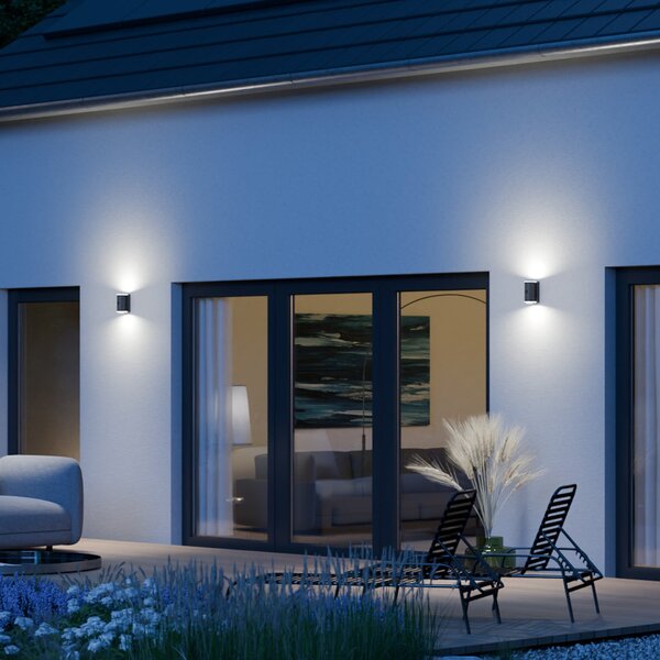 Lampade da esterno STEINEL, L940, Nero, Balcone, Alluminio, Moderno