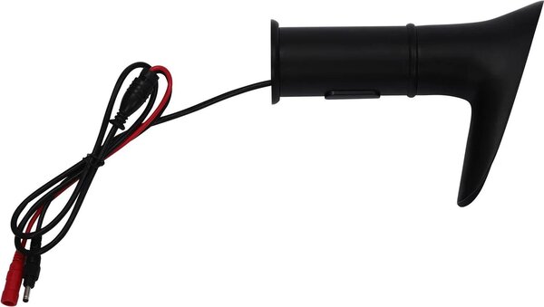 Miscelatore a infrarossi per lavabo – Miscelatore con sensore – Funzionamento automatico senza contatto – Miscelatore monocomando – Montaggio rapido – Metallo – Nero