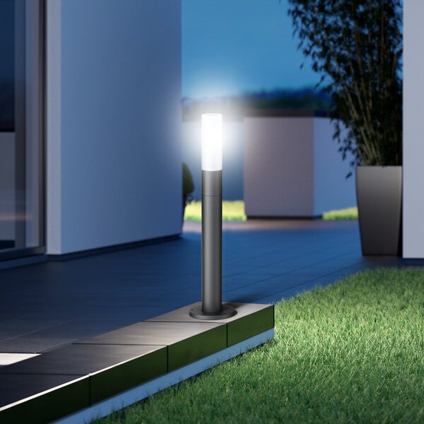 Lampade da esterno STEINEL, GL 65, Grigio, Metallo, Moderno