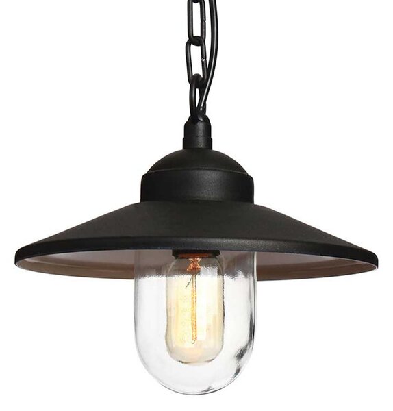 Lampade da esterno Elstead, Klampenborg, dimmerabile, Nero, Terrazza, Acciaio inossidabile, Campagna / rustico