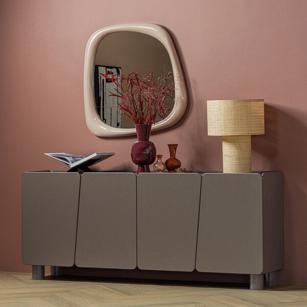 Credenza marrone in pino massiccio 200x85x45 cm Root – WOOOD