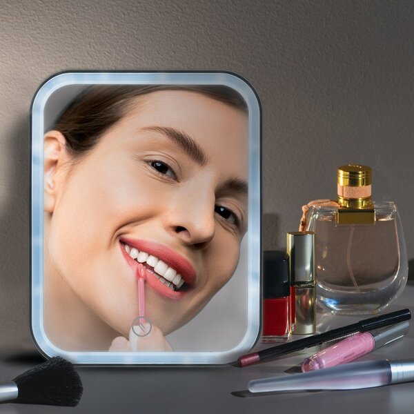 Specchio per make-up con illuminazione 15x20 cm Ania – MSV