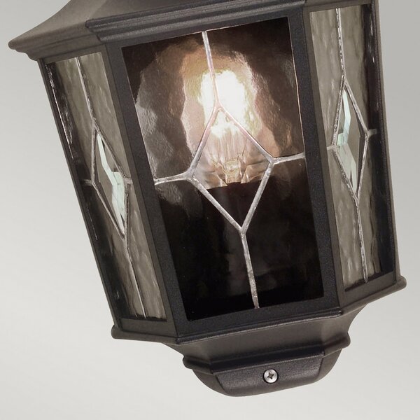 Lampade da esterno Elstead, Norfolk, dimmerabile, Nero, Metallo, Antico