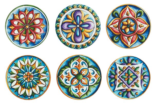 Set 6 Piatti Fondi Villa D'Este Tivoli | Effetto Pietra | Gres Color Matt | Lavabile Lavastoviglie - Foto 13