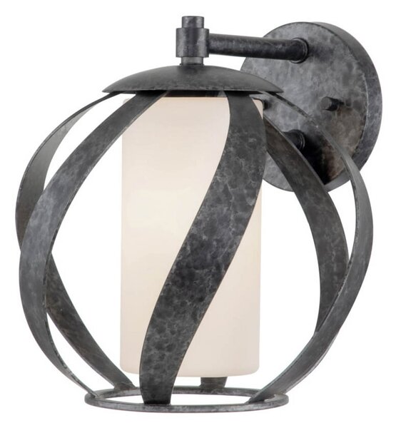 Applique da parete Quintiesse, Blacksmith, dimmerabile, Nero, Metallo