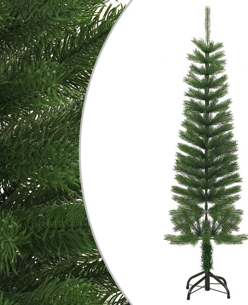 Albero di Natale Artificiale Sottile con Base 520 cm PE