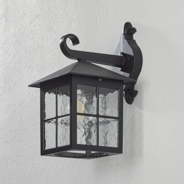 Lampade da esterno Elstead, Winchester BL18, dimmerabile, Nero, Metallo, Antico