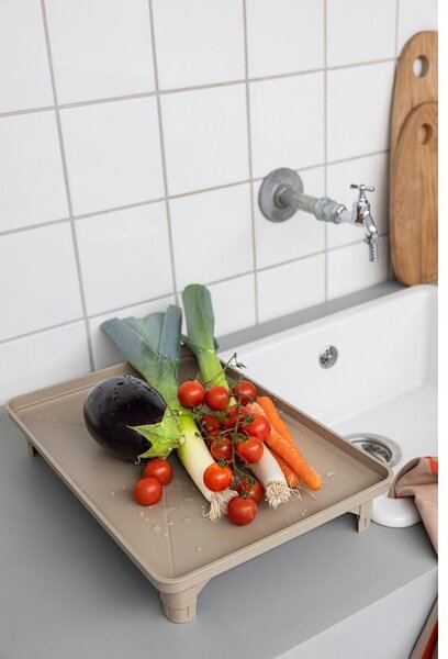 Scolapiatti a due piani beige 42x29 cm Dry-It – Mette Ditmer Denmark