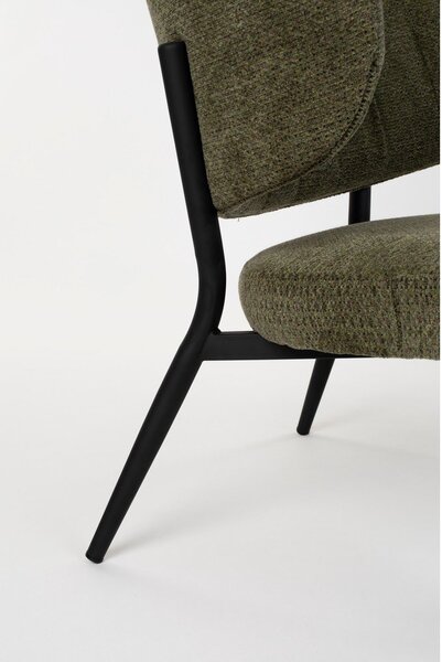 Sedia verde Sanne - White Label