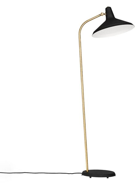 Lampada da terra GUBI, G-10, Nero, Soggiorno, Metallo, Design