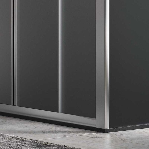 Kamalu cabina doccia 70x170 cm scorrevole vetro satinato + fisso | kf6000s