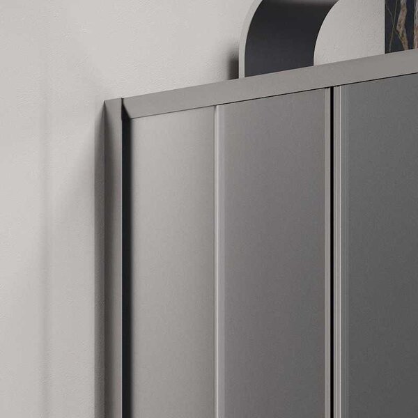 Kamalu cabina doccia 70x170 cm scorrevole vetro satinato + fisso | kf6000s