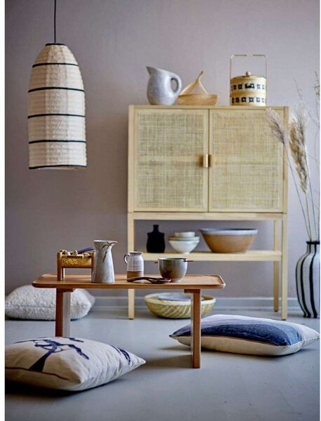Lampada a sospensione Bloomingville, Beige, Soggiorno, Carta / Cartone