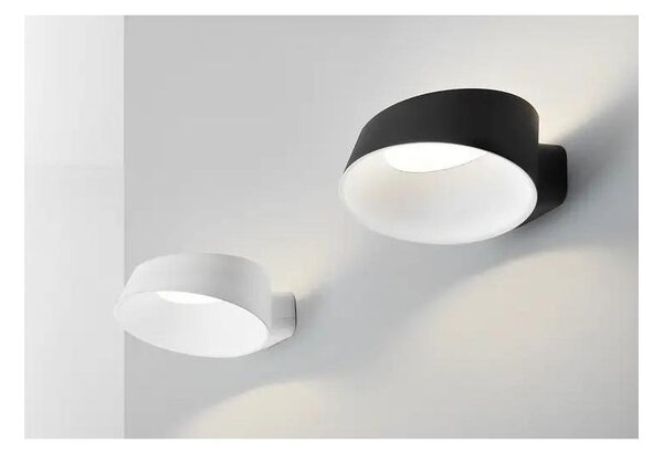 OXYGEN APPLIQUE LED 17W LUCE 3000K DELLA LINEA LIGHT 2 COLORI DESIGN MODERNO