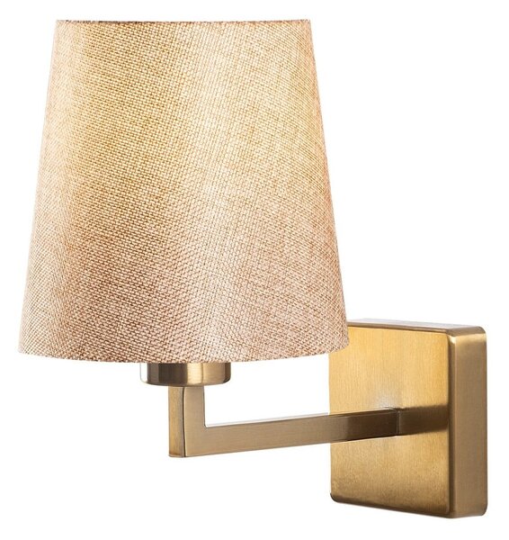 Lampada da parete beige/dorata ø 18 cm Profil – Opviq lights