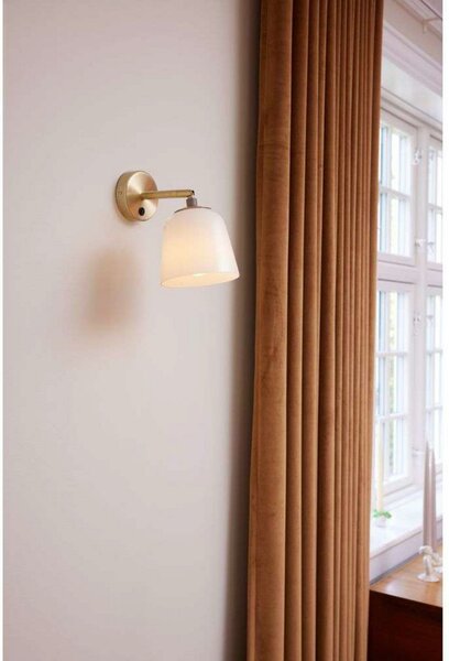 Applique da parete Halo Design, Dorato / Ottone, Metallo
