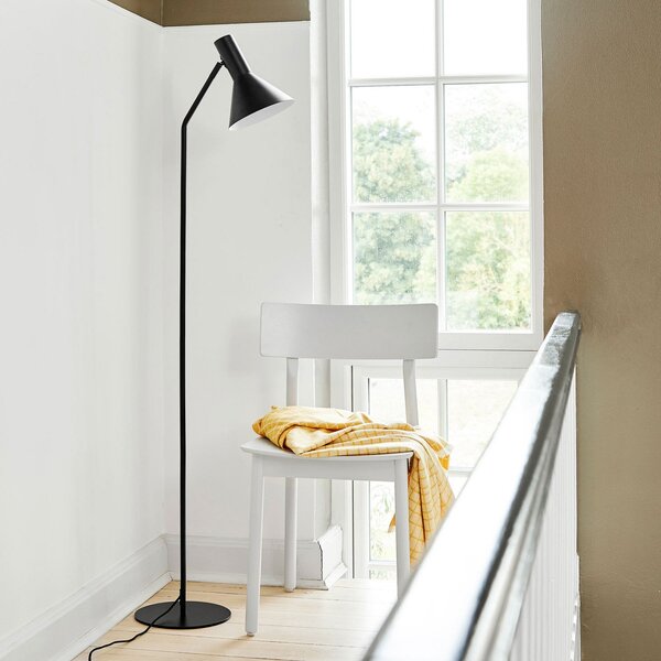 Lampada da terra FRANDSEN, Lyss, Nero, Soggiorno, Metallo, Design