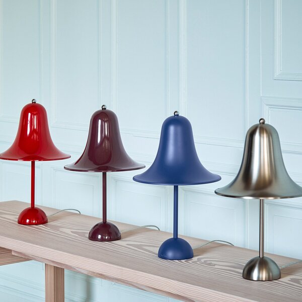 Lampade da tavolo Verpan, Pantop, Nero, Soggiorno, Metallo, Design