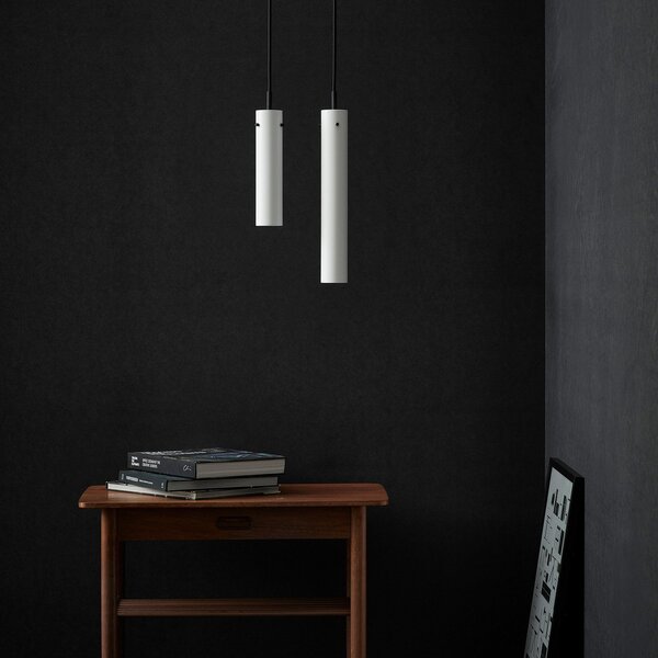Lampada a sospensione FRANDSEN, FM2014, dimmerabile, Bianco, Soggiorno, Metallo, Design