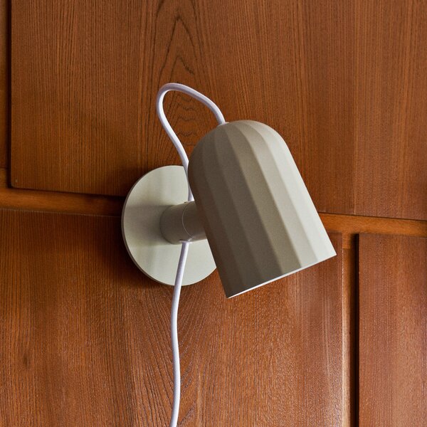 Applique da parete HAY, Noc Wall, Bianco, Soggiorno, Metallo, Design